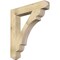 Ekena Millwork Olympic Craftsman Rough Sawn Bracket, Douglas Fir, 6"W x 38"D x 42"H BKT06X38X42OLY04RDF - alternate 1